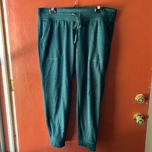 Old navy active teal go-dry joggers